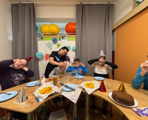 Toby dnes slavil své narozeniny
