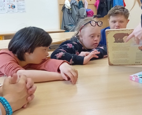 interaktivní program v knihovně Jiřího Trnky