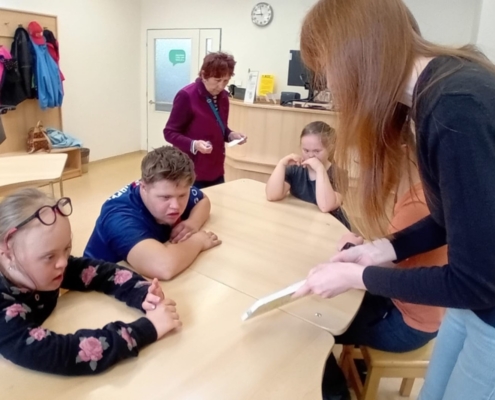 interaktivní program v knihovně Jiřího Trnky