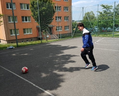Fotbal, střely na branku