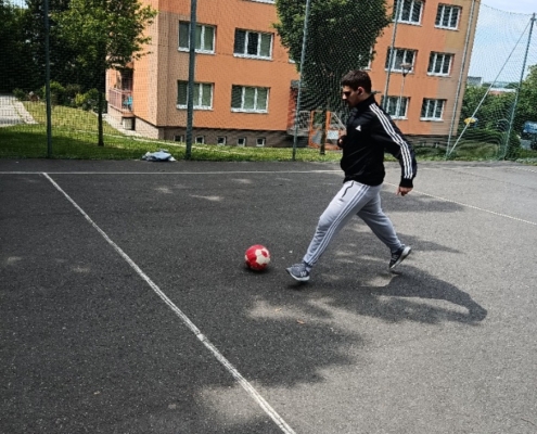 Fotbal, střely na branku