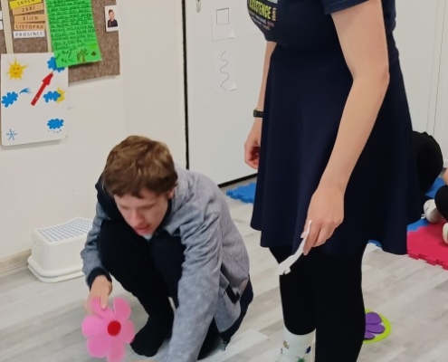 V úterý proběhla v naší třídě D Canisterapie