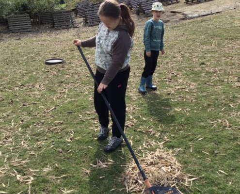 Třída F navštívila farmu v Kozlovicích