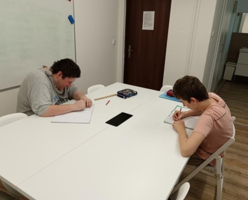 Práce s počítačem, Psaní, Matematika, Pracovní činnosti