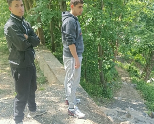 Procházka lesoparkem