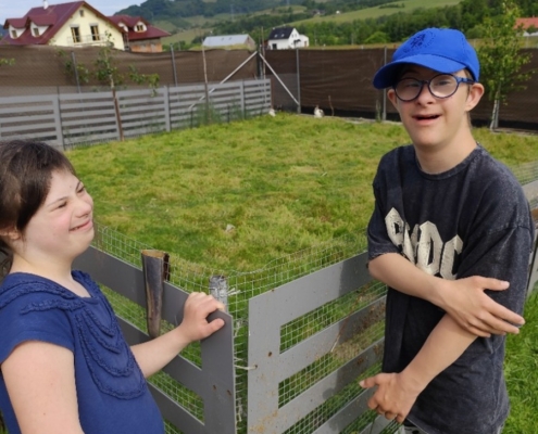 Naše třída dnes navštívila oblíbenou farmu v Kozlovicích