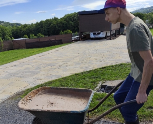 Naše třída dnes navštívila oblíbenou farmu v Kozlovicích