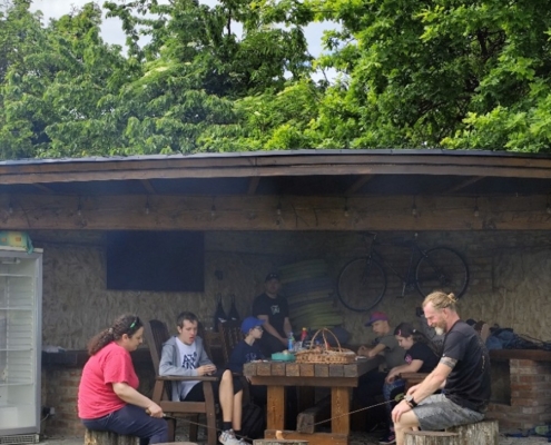 Naše třída dnes navštívila oblíbenou farmu v Kozlovicích