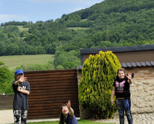 Naše třída dnes navštívila oblíbenou farmu v Kozlovicích