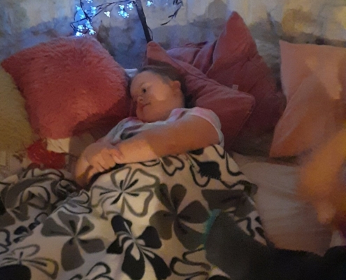 Vdechování slaného vzduchu nám navodilo příjemný pocit pohody