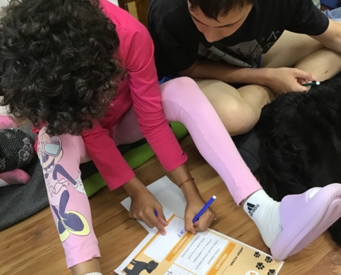 rozlučkové setkání s naší chlupatou kamarádkou Heidi