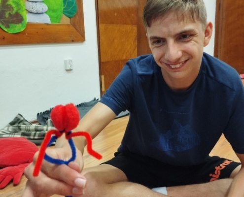 Dnes jsme si ve veverkách zasoutěžili a pobavili se