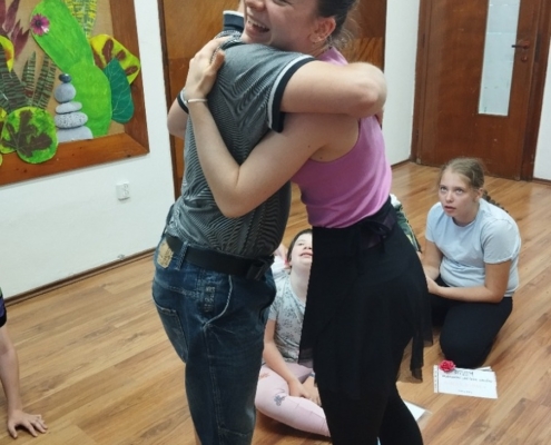 poslední, rozlučkové tanečky s Eliškou