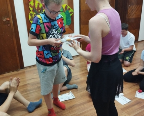 poslední, rozlučkové tanečky s Eliškou
