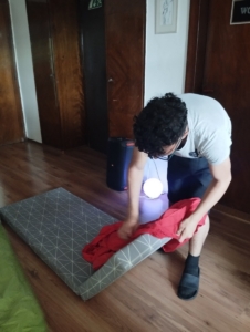 v rámci Výchovy ke zdraví, vytvořili relaxační koutek