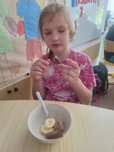 ve třídě C připravili malou studenou odměnu