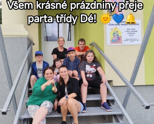 Poslední týden školního roku končí ve třídě D
