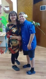 Fotografie z rozdávání vysvědčení