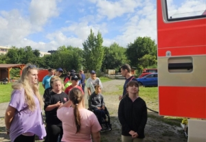 jsme navštívili dobrovolné hasiče v Ludgeřovicích