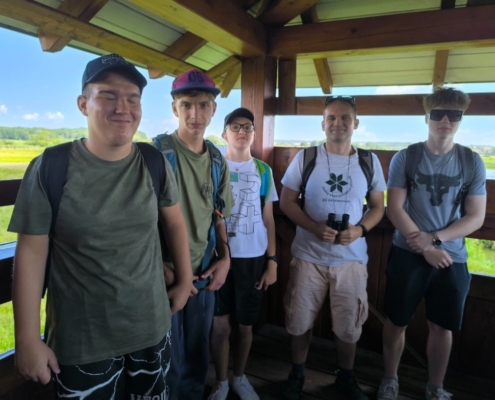 akce-444-029 navštívili nedaleké Kozmické ptačí louky