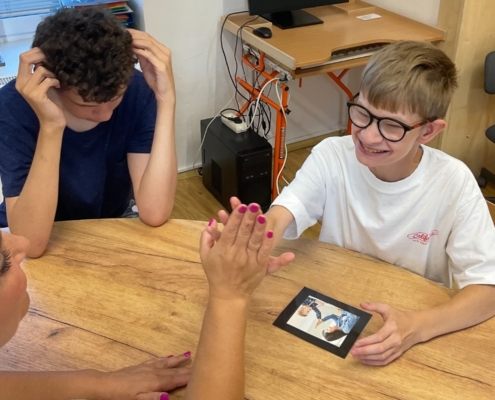 na žáky ve třídě B čekalo překvapení