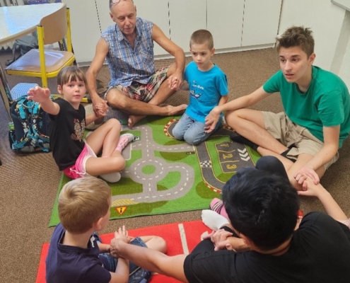 Žáci se seznamují s principem Ranního kruhu