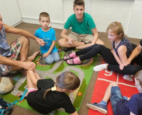 Žáci se seznamují s principem Ranního kruhu