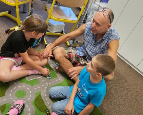 Žáci se seznamují s principem Ranního kruhu