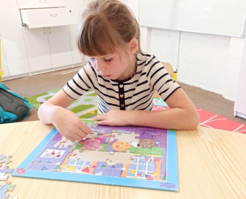 Třídění tvarů. Procvičování jemné motoriky