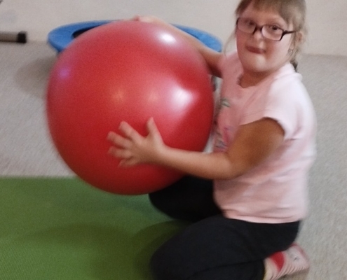 Naše malá tělocvična se po dlouhé době prázdnin opět rozhýbala