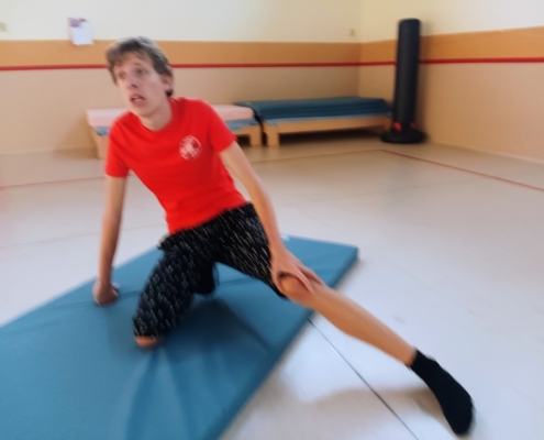 třídy D+B poprvé v tomto školním roce v Duhovém domě