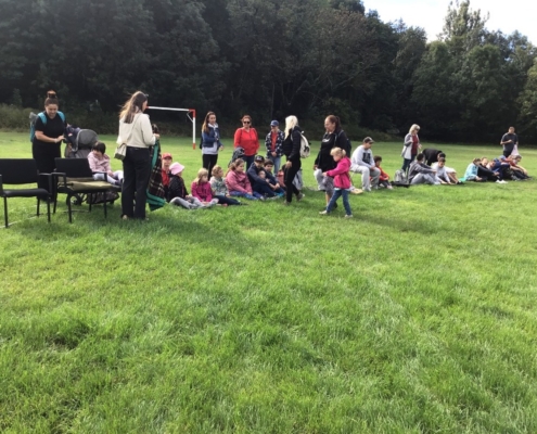 Dnes měly děti možnost zhlédnout ukázku policejního výcviku