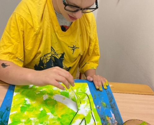 dělali obtisk svého začátečního písmenka ve jméně