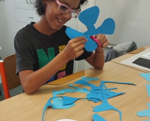 ve výtvarné výchově seznámili s tvorbou Henriho Matisse