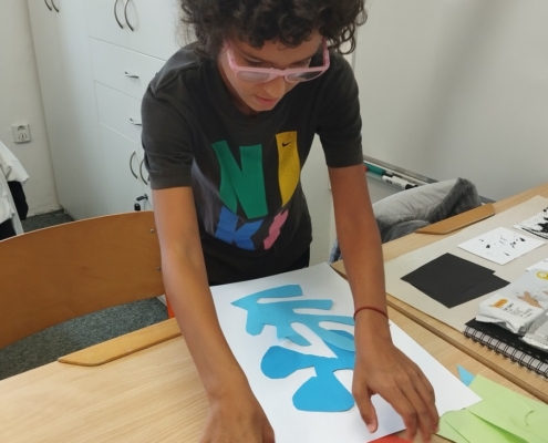 ve výtvarné výchově seznámili s tvorbou Henriho Matisse