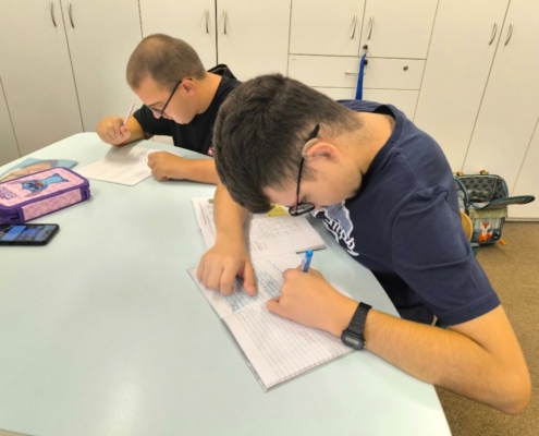 Plavání v Pokroku, návštěva divadla, akce s pejsky, vaření, taneční