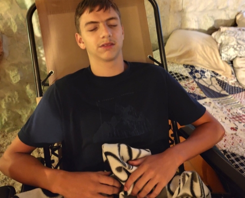 Někteří jen relaxovali, jiní si v soli hráli - prostě paráda