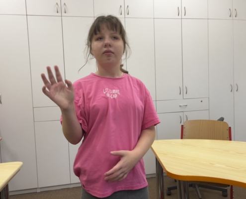 Tak jsme se sešli v kroužku sociálních dovedností