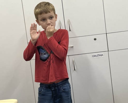 Tak jsme se sešli v kroužku sociálních dovedností