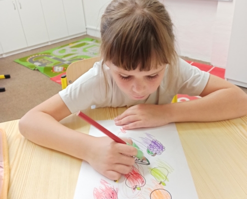 akce-518-007 Poznávání barev. Třídění tvarů. Grafomotorická cvičení pro nácvik psaní