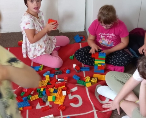 akce-520-014 Družina v tomto týdnu - puzzle, omalovánky, kreslení obrázků, pobyt v malé tělocvičně