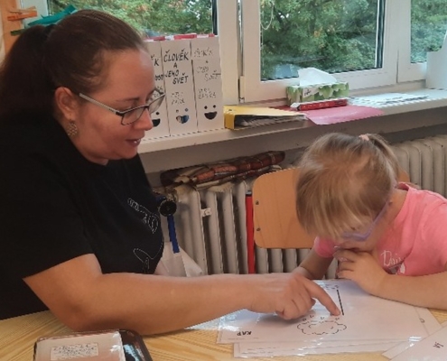 Šikovní háčko-žáci v akci