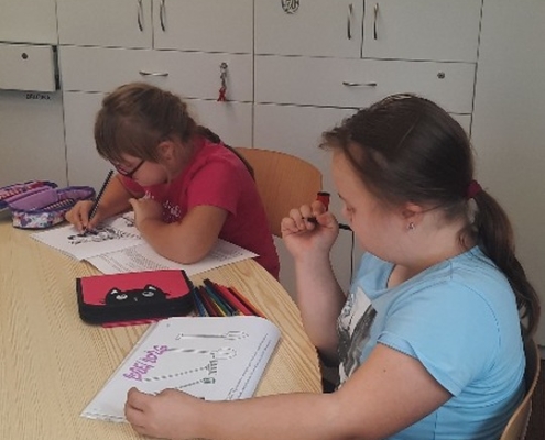 Šikovní háčko-žáci v akci