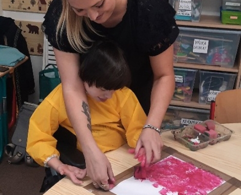 Šikovní háčko-žáci v akci