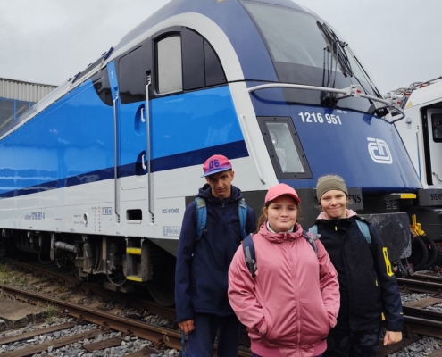 proběhl první Choďáček školního roku výletem do Bohumína