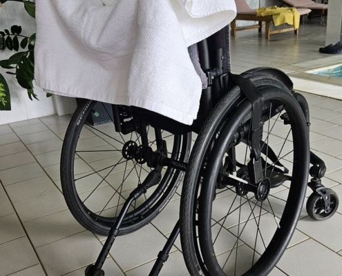 První procházka, nákup v obchodě v Horní Bečvě