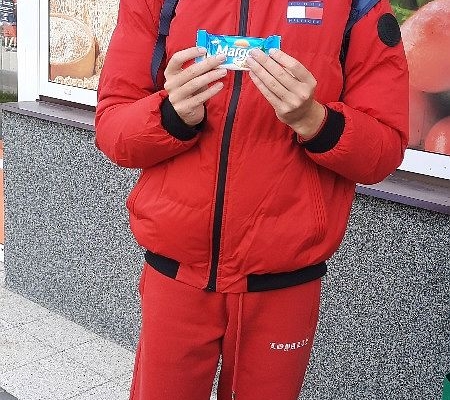 První procházka, nákup v obchodě v Horní Bečvě