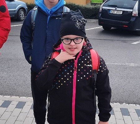 První procházka, nákup v obchodě v Horní Bečvě