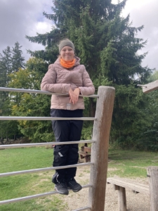 První procházka, nákup v obchodě v Horní Bečvě