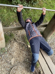 První procházka, nákup v obchodě v Horní Bečvě